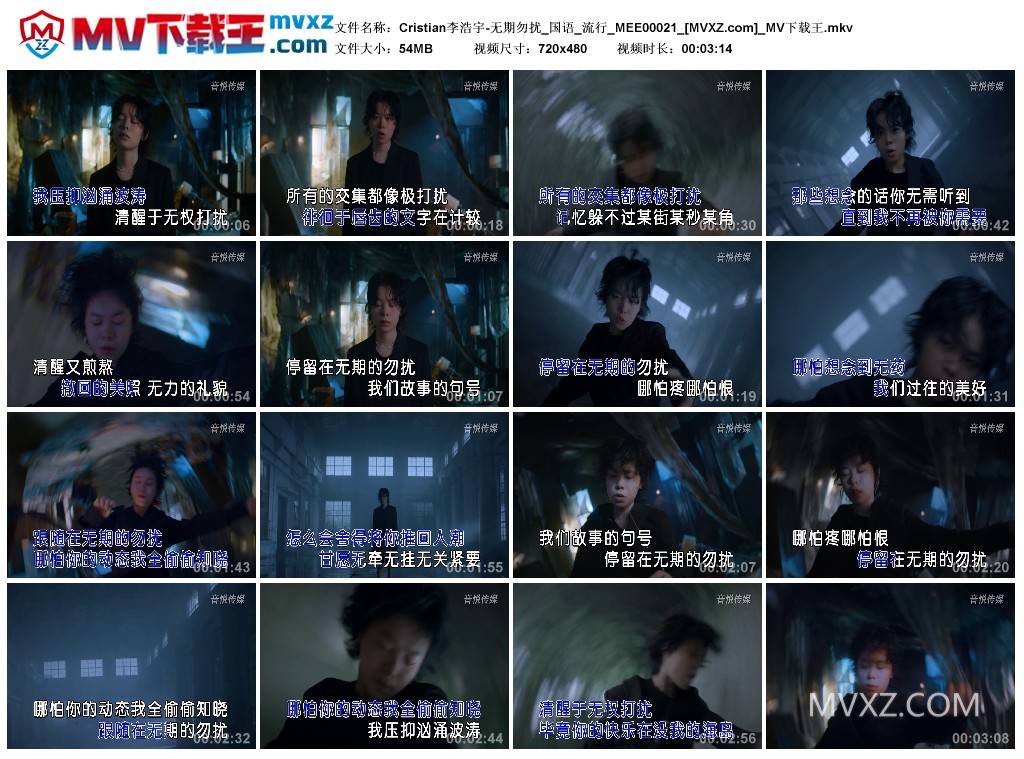 Cristian李浩宇-无期勿扰_国语_流行_MEE00021